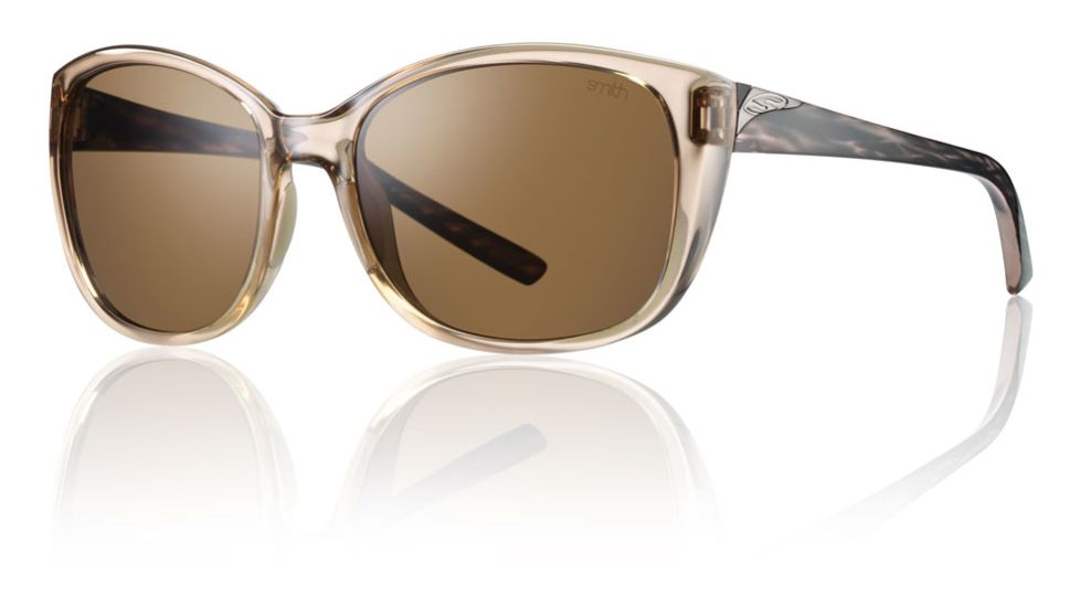 Smith Optics Womens Lookout Sunglasses - Desert Rose Frame w/ Brown Lens LTPCBRDSR