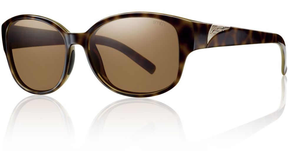 Smith Optics Womens Lyric Sunglasses - Tortoise Frame w/ Polarized Brown Lens LYPPBRTT