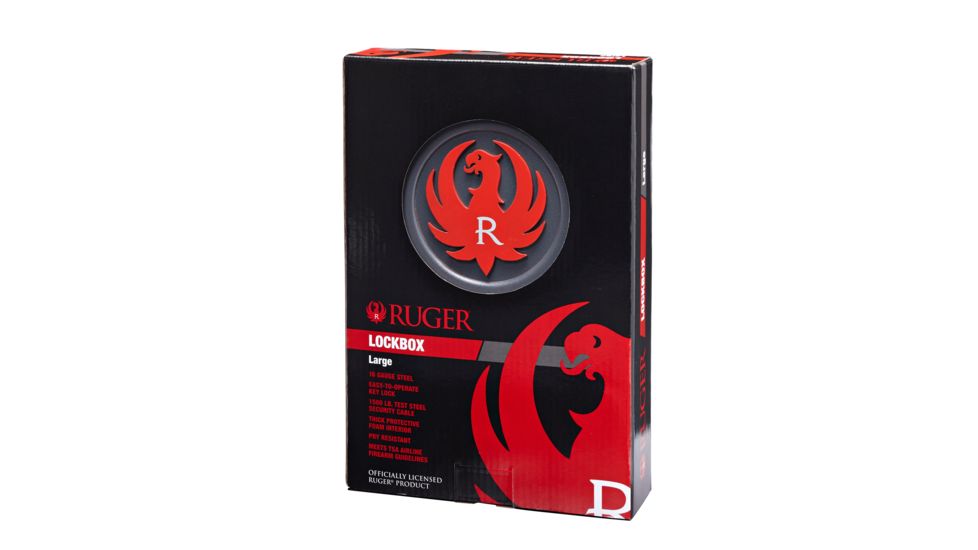 Snapsafe, A Hornady Company 75200R RUGER LOCK BOX /KEY LG