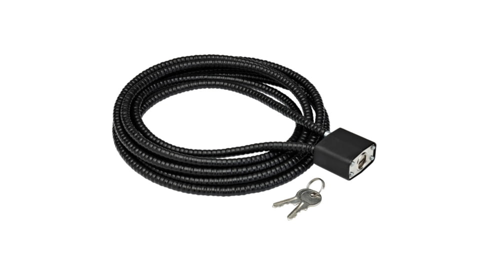 Snapsafe, A Hornady Company Cable Padlock, 10in, Black, 75282