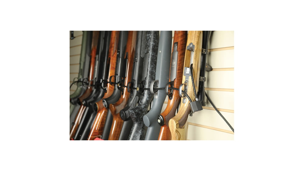 Snapsafe, A Hornady Company Cable Padlock, 10in, Black, 75282