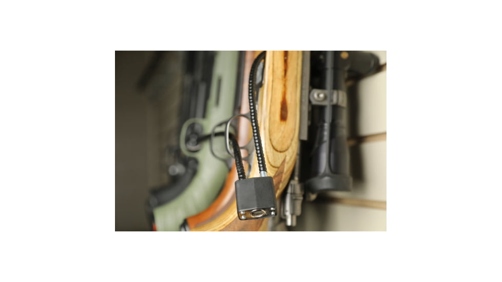 Snapsafe, A Hornady Company Cable Padlock, 10in, Black, 75282