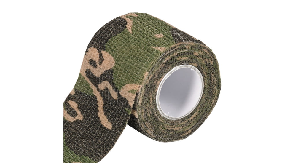 SnugPak Camcon Self-Clinging Camo Wrap, Olive/Camo, 61390