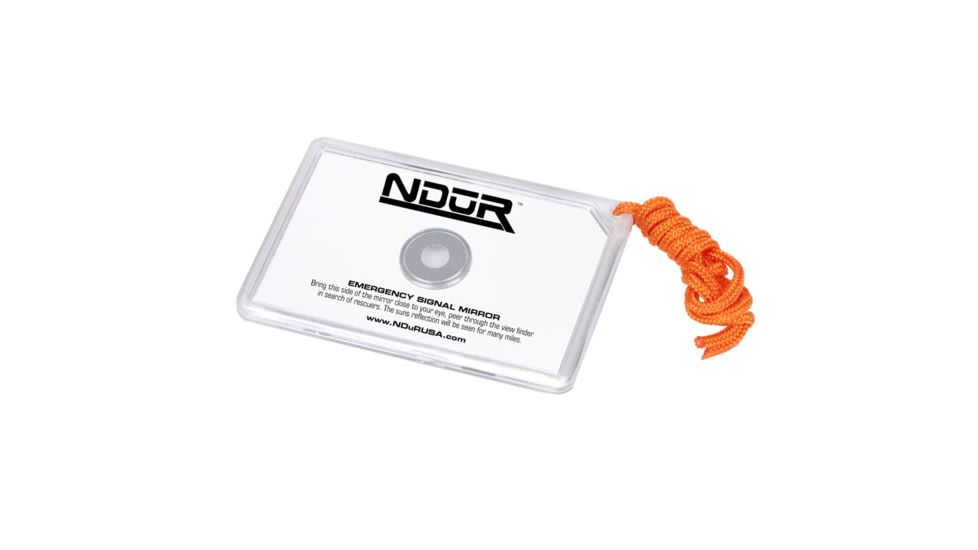 SnugPak Ndur Emergency Signaling Mirror, Silver, 51220
