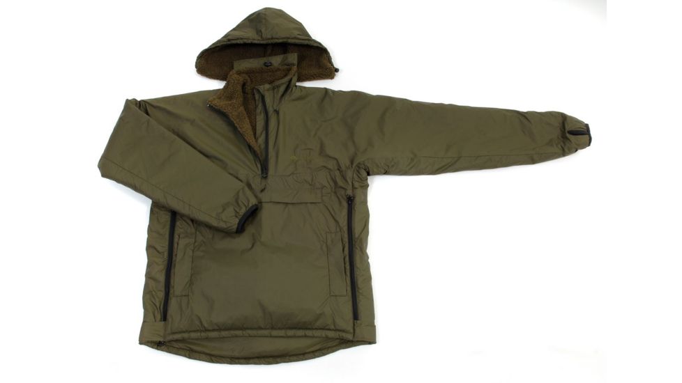 SnugPak Pile Smock Jacket-Olive-Large