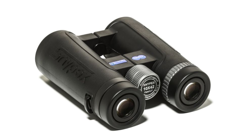 Snypex Knight 10x42 D-ED Full Size Binoculars, Roof Prism, Black, 9042D-ED