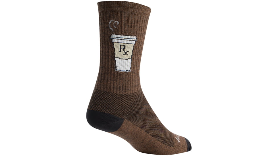 Sockguy Ninja 6 Wool Crew L/xl WCRNINJA L