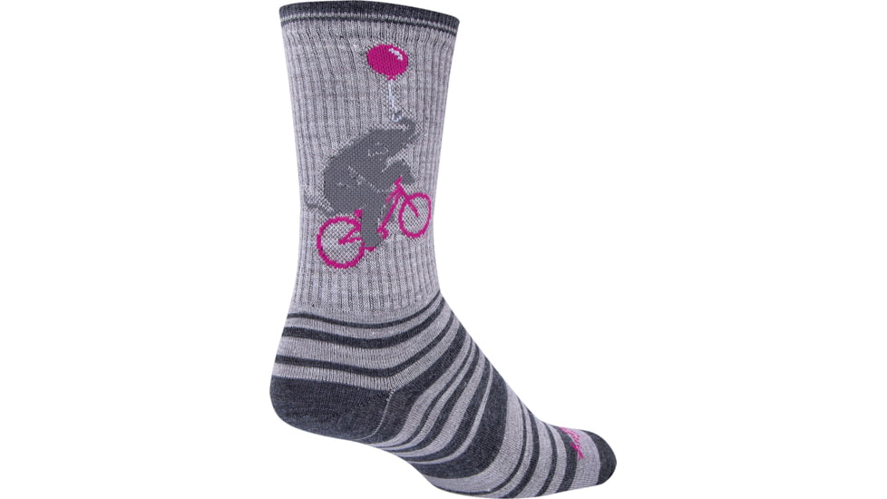 Sockguy Ninja 6 Wool Crew L/xl WCRNINJA L