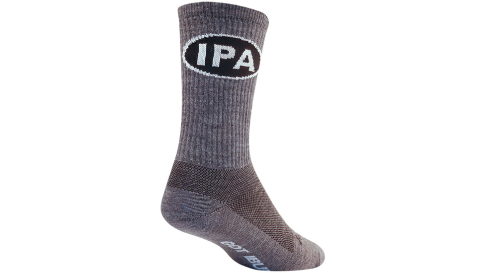 Sockguy Ninja 6 Wool Crew L/xl WCRNINJA L