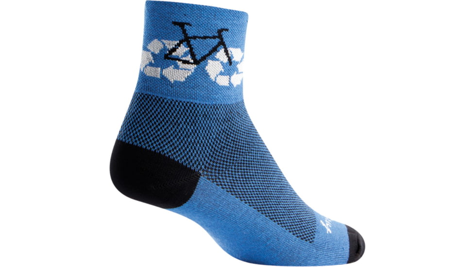 Sockguy Recycle Bike Classic Lg/xl RECYCLE L/X