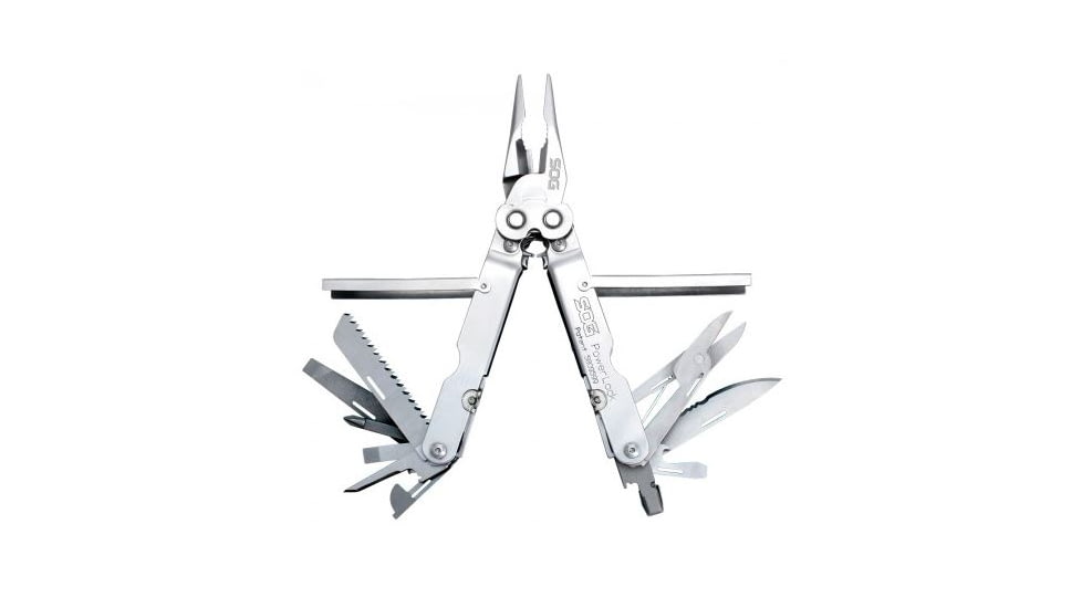 SOG EOD PowerLock, Satin, Nylon Sheath SOGS60-1S