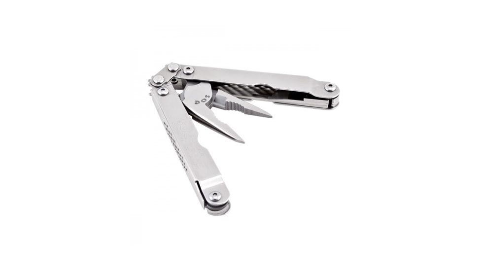 SOG Knives and Tools Pocket PowerPlier Multi-Tool, Leather Sheath S44-L