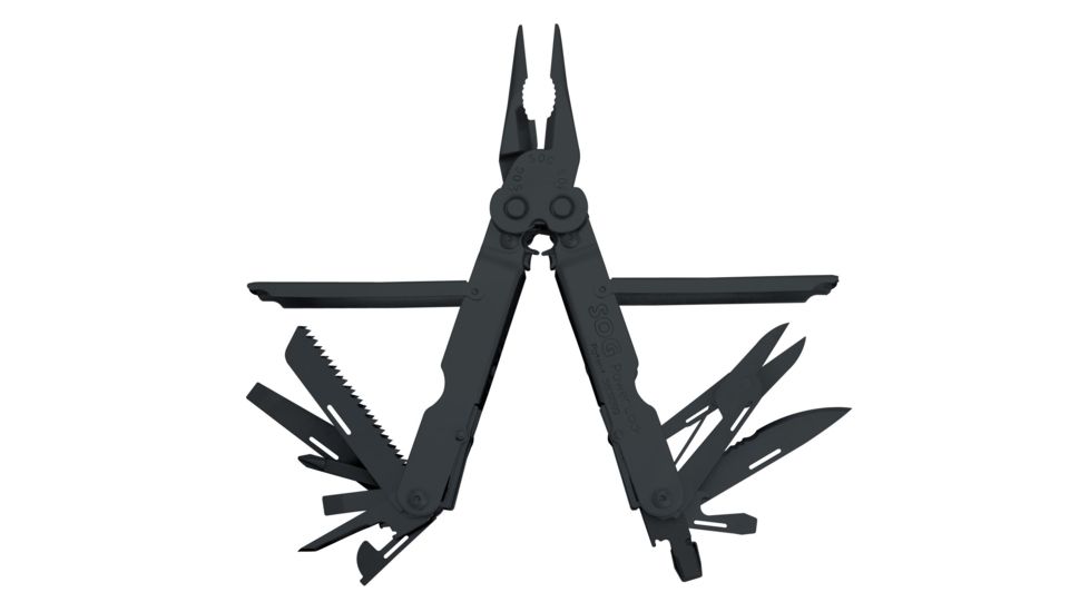 SOG Knives B61-N PowerLock EOD - Black Multi tool  Nylon Sheath