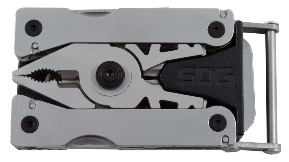 SOG Specialty Knives &amp; Tools Sync I Multi-Tool, Bead Blast, SN1001-CP