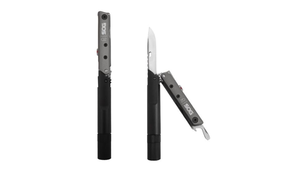 SOG Specialty Knives &amp; Tools Baton Q2 Multi-Tool, ID1011-CP