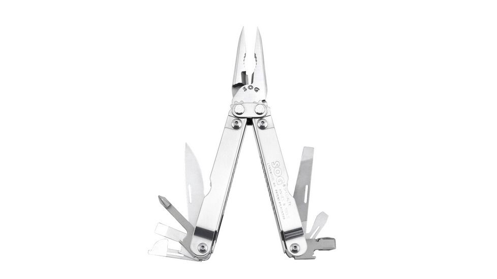 SOG Specialty Knives &amp; Tools Deluxe Pocket Powerplier Nylon - S45-N