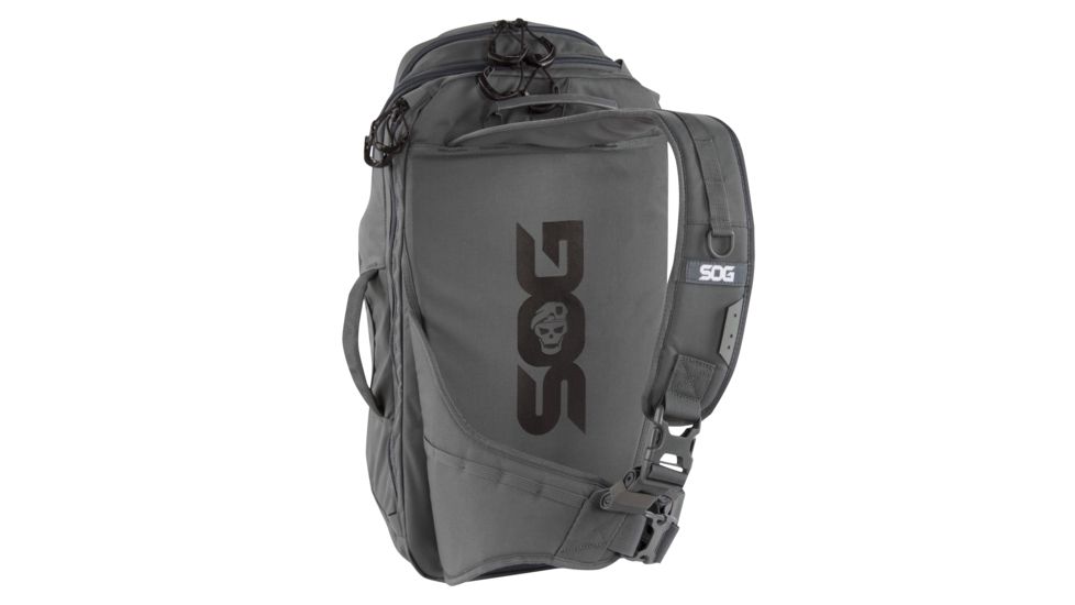 SOG Specialty Knives &amp; Tools Evac Tactical Sling Pack, 18L, Grey, CP1001G
