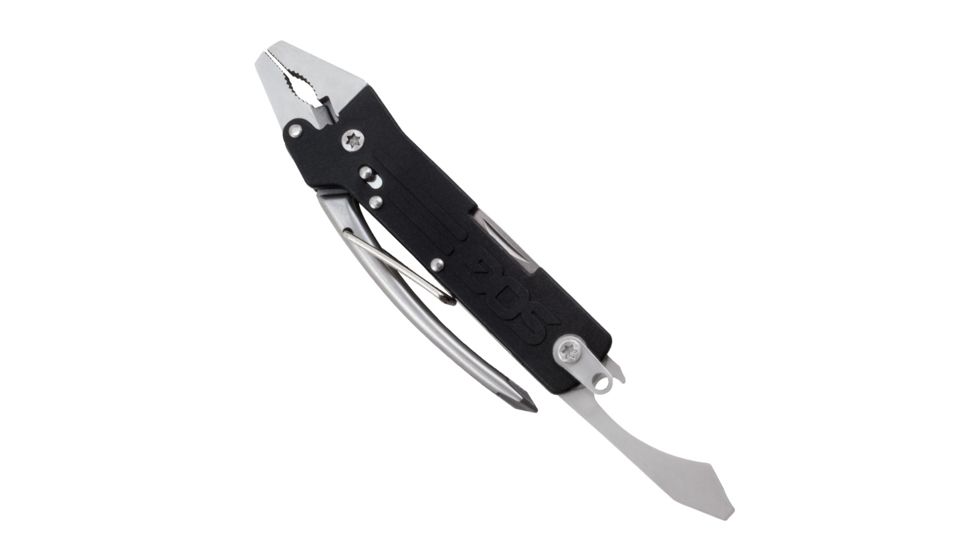 SOG Specialty Knives &amp; Tools Micro ToolClip Multi-Tool, Bead Blast, TC1001-CP