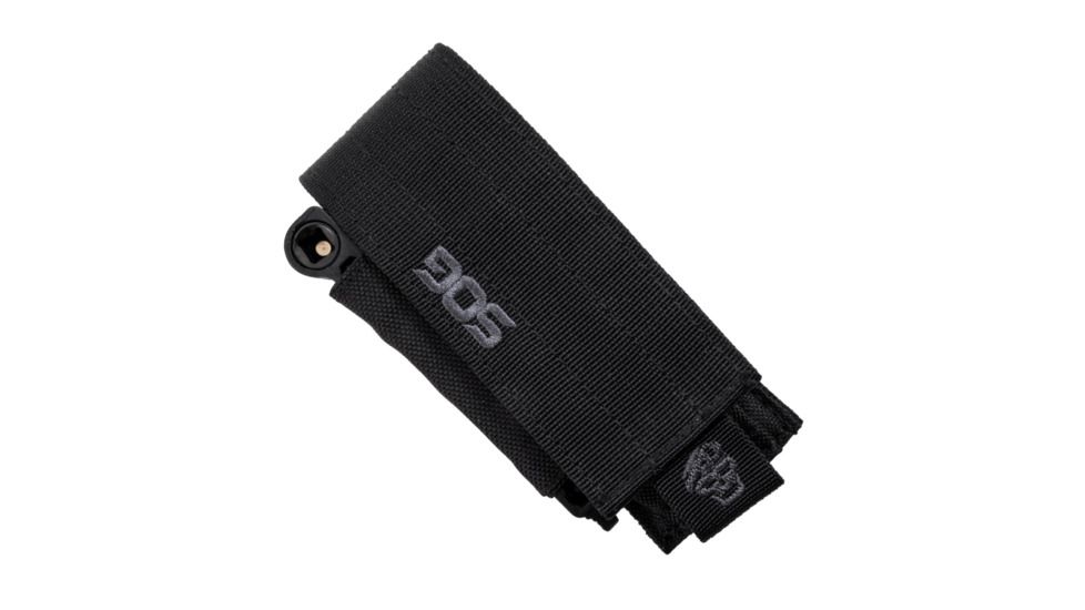 SOG Specialty Knives &amp; Tools PowerGrab Fabric Sheath Multi-Tool, w/ Hex Bit Kit, Satin, PM1001N-CP