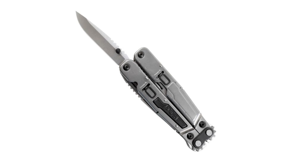 SOG Specialty Knives &amp; Tools PowerGrab Molded Sheath Multi-Tool, Satin, PM1001-CP