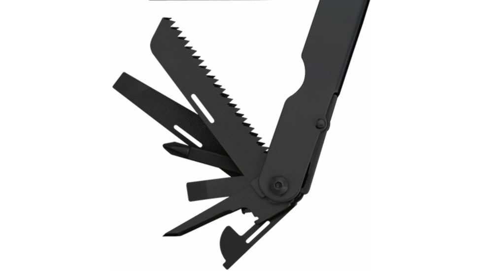 SOG Specialty Knives &amp; Tools PowerLock EOD Multi-Tool w/ V-Cutter, Nylon Sheath, Black/Black, SOG-B63N-CP