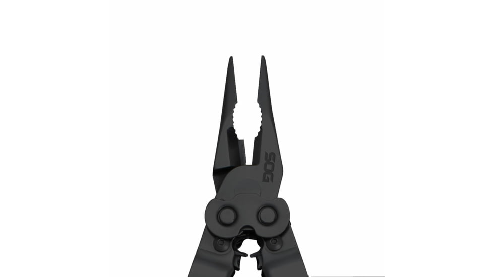 SOG Specialty Knives &amp; Tools PowerLock EOD Multi-Tool w/ V-Cutter, Nylon Sheath, Black/Black, SOG-B63N-CP