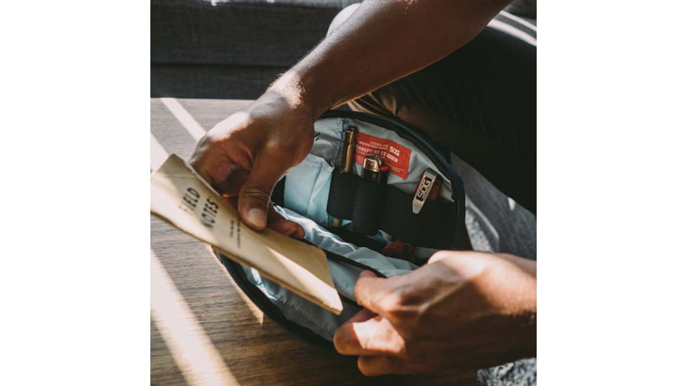 SOG Specialty Knives &amp; Tools Surrept/02 Cs Organizer - Steel Blue - 85-71-02-31