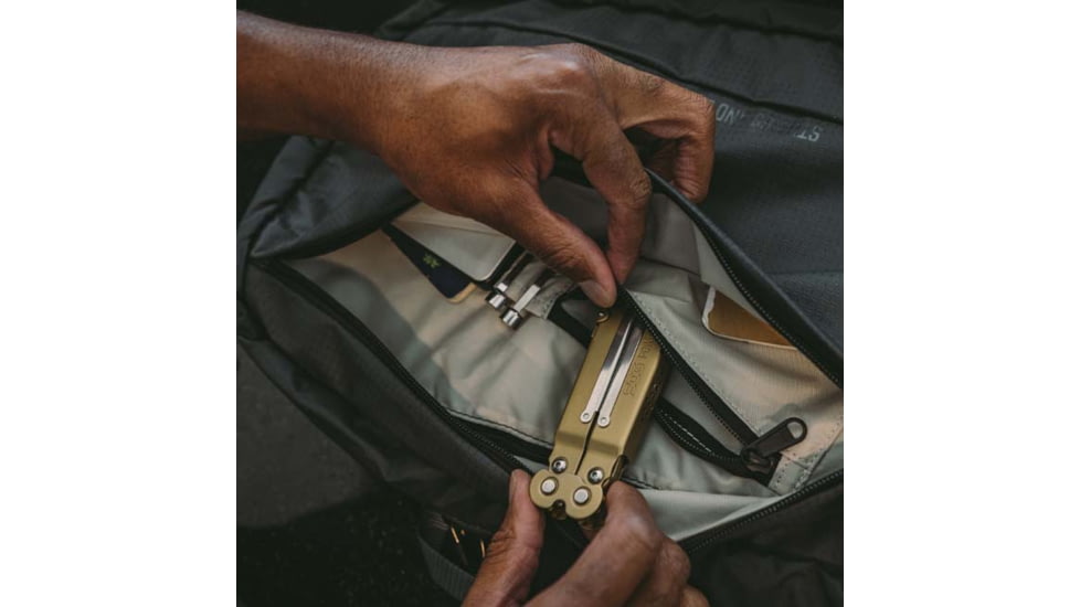 SOG Specialty Knives &amp; Tools Surrept/12 Cs - Reversible Carry System - Charcoal - 85-71-03-31