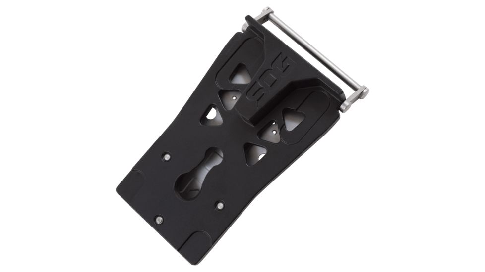 SOG Specialty Knives &amp; Tools Sync II Traveler Detachable Multi - Tool with Belt Buckle, 12 Tools, 5.8in, Black, SN1012-CP