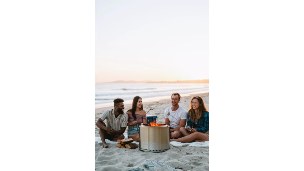 Solo Stove Bonfire 2.0, Stainless Steel, Medium, SSBON-2.0