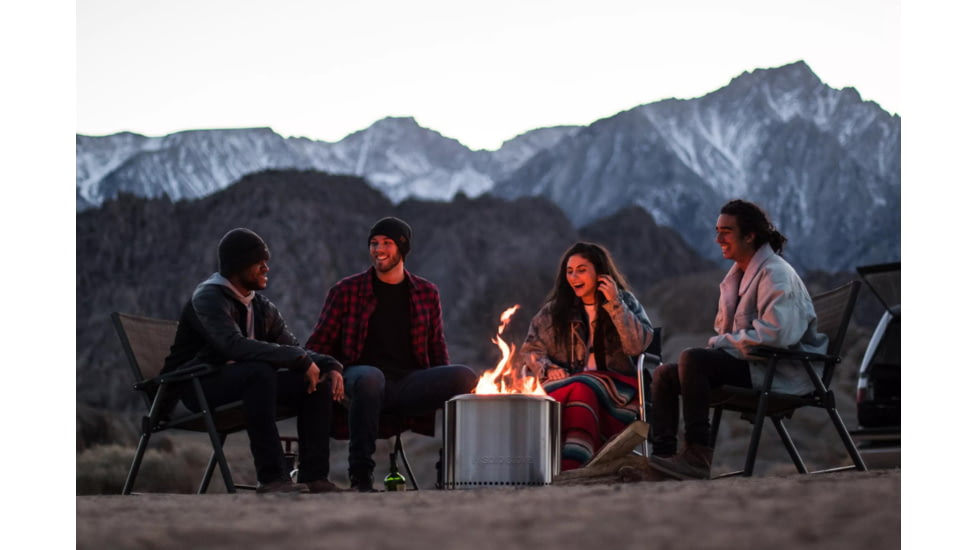 Solo Stove Bonfire 2.0, Stainless Steel, Medium, SSBON-2.0