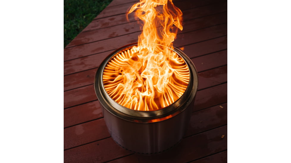 Solo Stove Bonfire and Stand, Stainless Steel, Medium, ssbon-sd