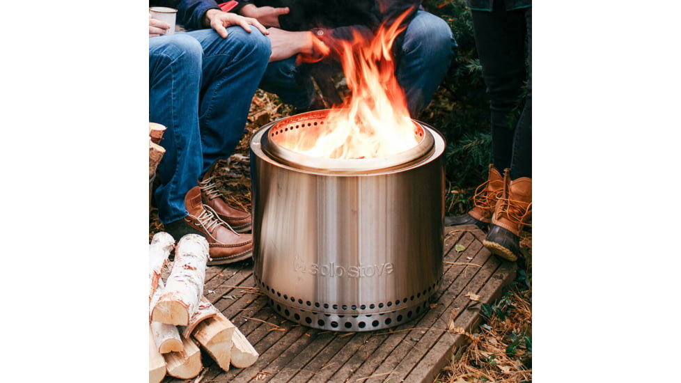 Solo Stove Bonfire and Stand, Stainless Steel, Medium, ssbon-sd