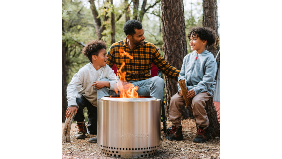 Solo Stove Bonfire and Stand, Stainless Steel, Medium, ssbon-sd