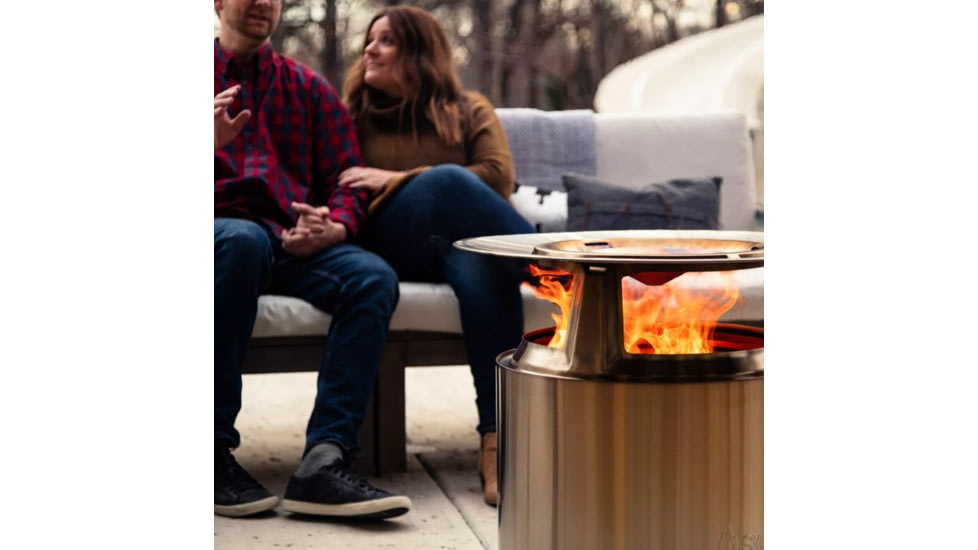 Solo Stove Bonfire Heat Deflector, Stainless Steel, Medium, SSBON-DEFLECTOR