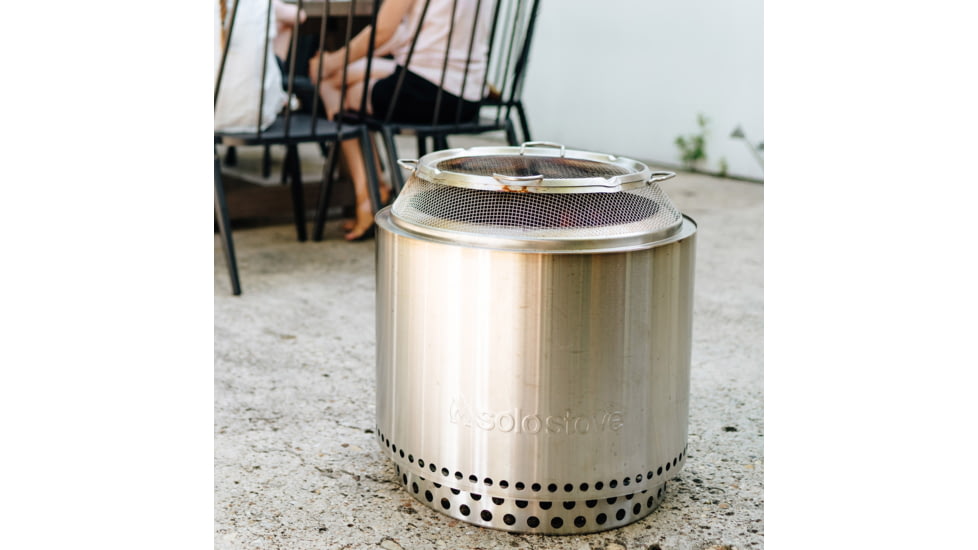 Solo Stove Bonfire Shield, Stainless Steel, Medium, ssbon-sheild