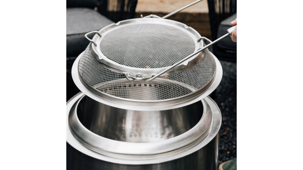 Solo Stove Bonfire Shield, Stainless Steel, Medium, ssbon-sheild