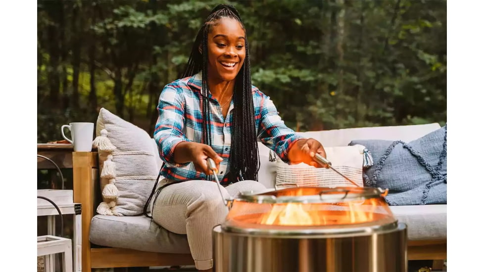 Solo Stove Bonfire Shield, Stainless Steel, SSBON-SHIELD