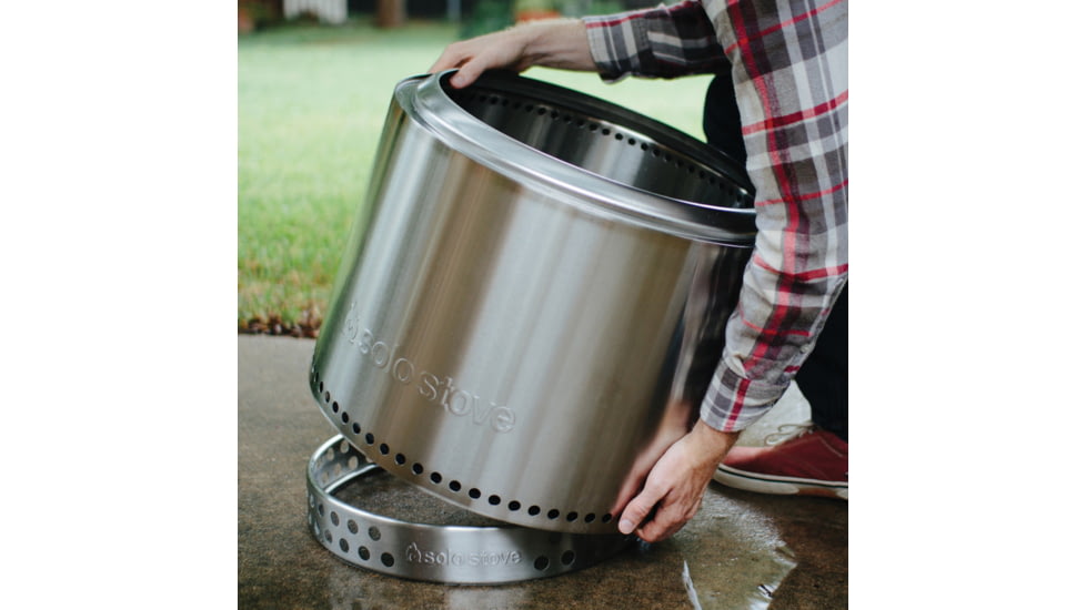 Solo Stove Bonfire Stand, Stainless Steel, Medium, Bon-stand