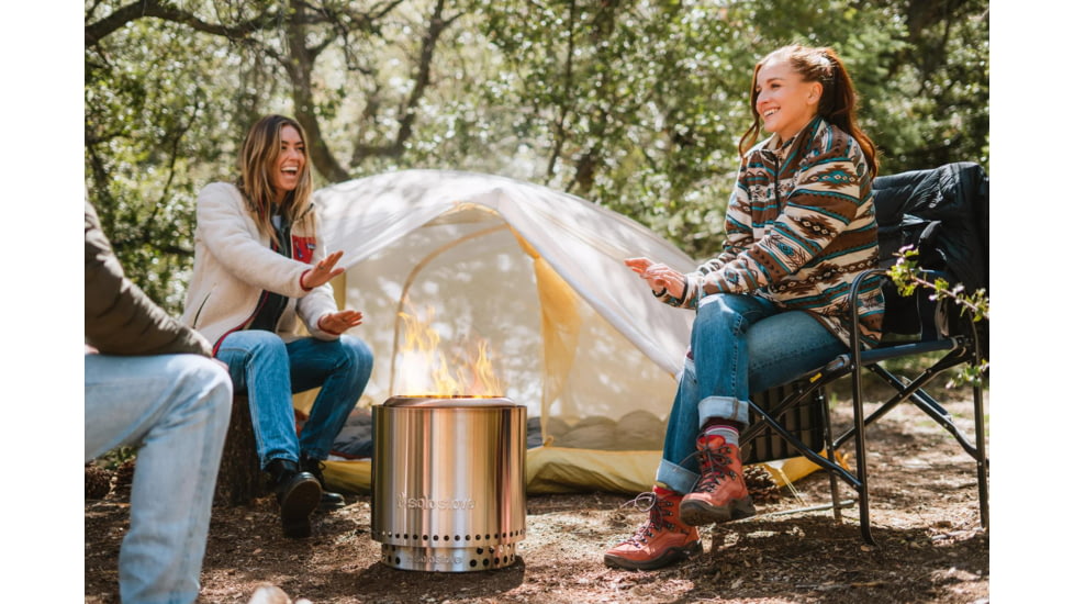 Solo Stove Ranger, Shelter And Stand, Stainless Steel, SSRAN-SD-2.0+SHELTER