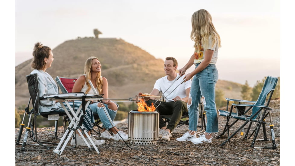 Solo Stove Ranger, Shelter And Stand, Stainless Steel, SSRAN-SD-2.0+SHELTER