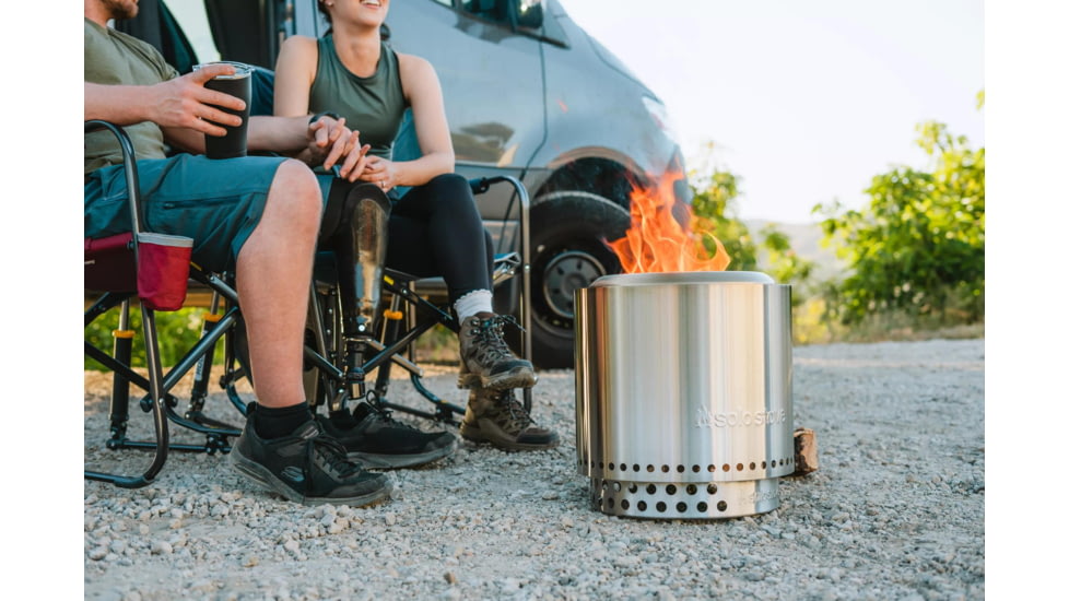 Solo Stove Ranger, Shelter And Stand, Stainless Steel, SSRAN-SD-2.0+SHELTER