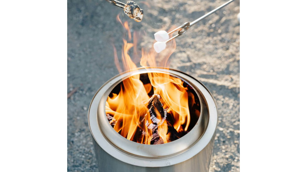 Solo Stove Ranger and Stand, Stainless Steel, Small, ssran-sd