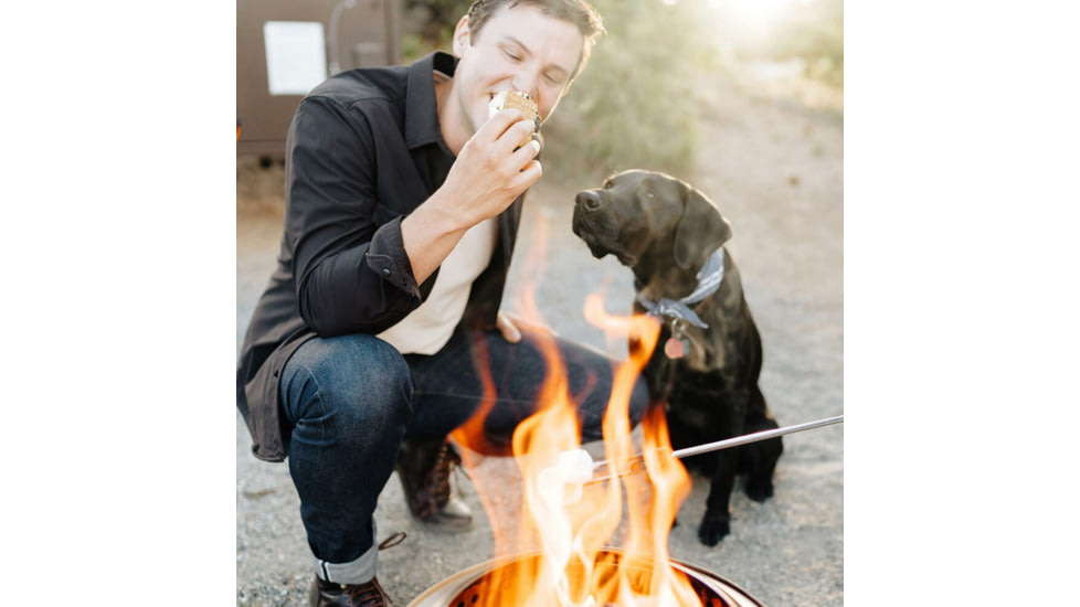 Solo Stove Ranger and Stand, Stainless Steel, Small, ssran-sd