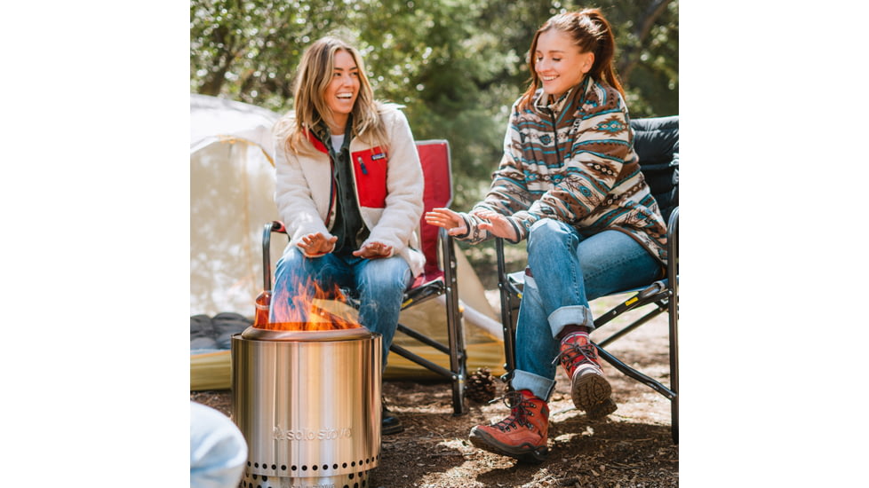 Solo Stove Ranger and Stand, Stainless Steel, Small, ssran-sd