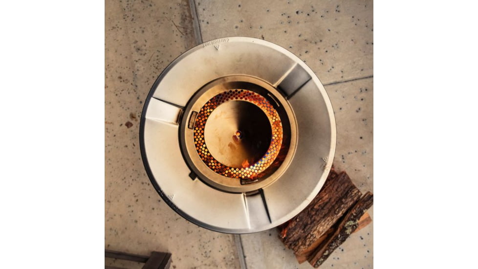 Solo Stove Ranger Heat Deflector, Stainless Steel, Medium, SSRAN-DEFLECTOR