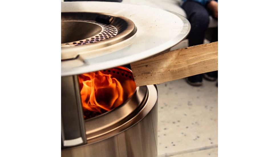 Solo Stove Ranger Heat Deflector, Stainless Steel, Medium, SSRAN-DEFLECTOR