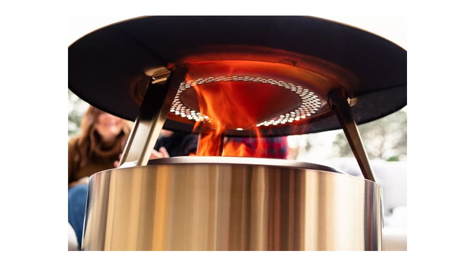 Solo Stove Yukon Heat Deflector, Stainless Steel, Medium, SSYUK-27-DEFLECTOR