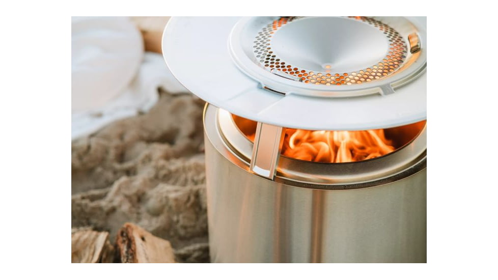 Solo Stove Ranger Heat Deflector, Stainless Steel, Medium, SSRAN-DEFLECTOR