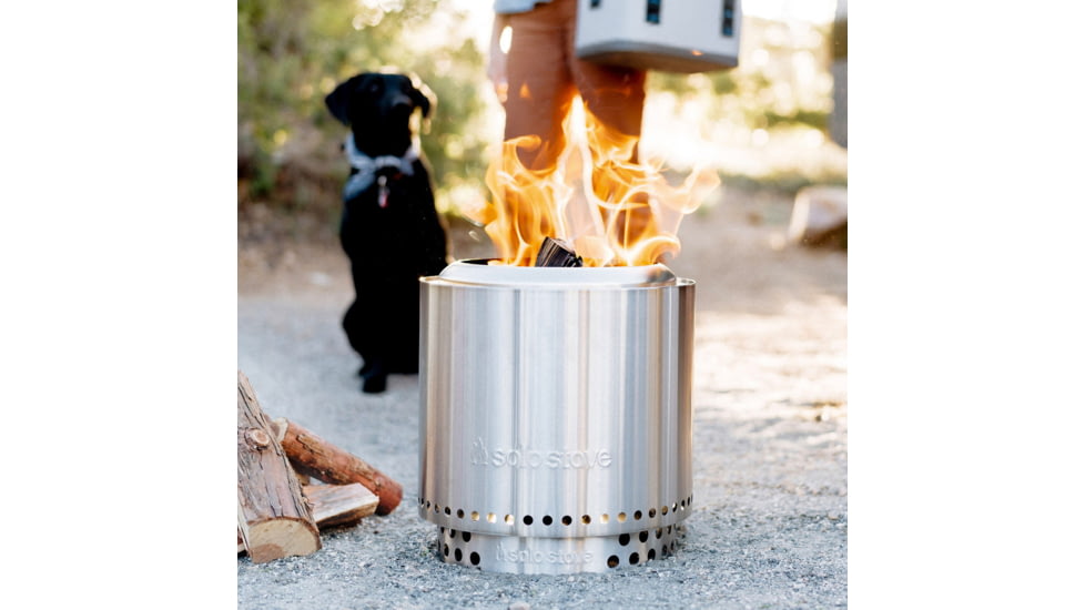 Solo Stove Ranger Key Bundle, Stainless Steel, Small, ssran-sd+shelter